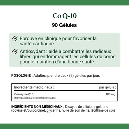 Co Q-10, 100 mg, For Heart Health