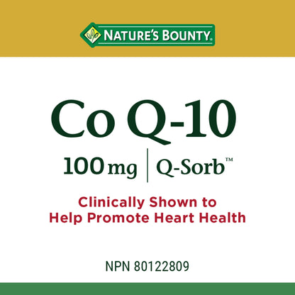 Co Q-10, 100 mg, For Heart Health