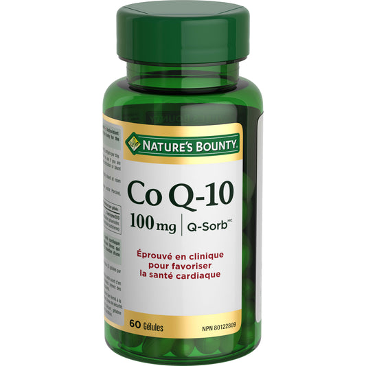 Co Q-10, 100 mg, santé cardiaque||FR
