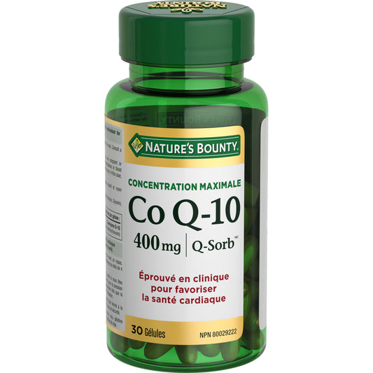 Co Q-10 puissance maximale 400 mg, 30 gélules||FR
