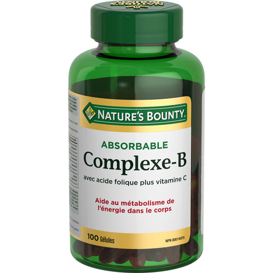 Complexe B avec acide folique et vitamine C||FR