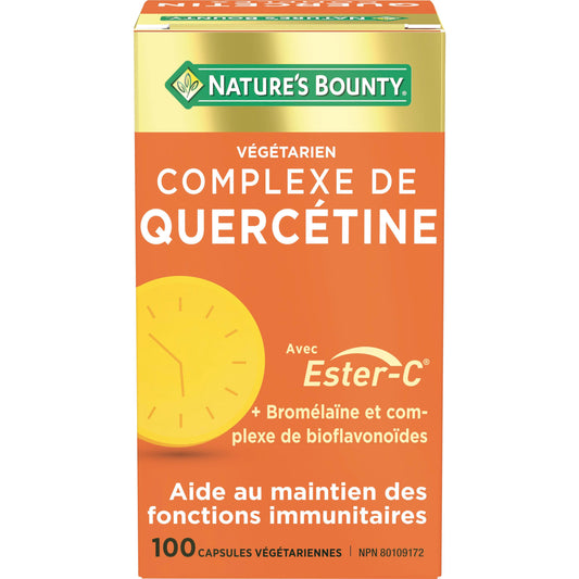 Complexe de quercétine, aide aux fonctions immunitaires, capsules||FR