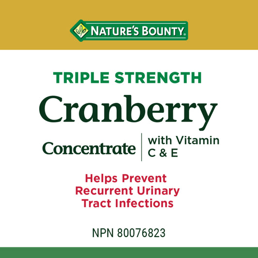 Cranberry Concentrate With Vitamins C & E