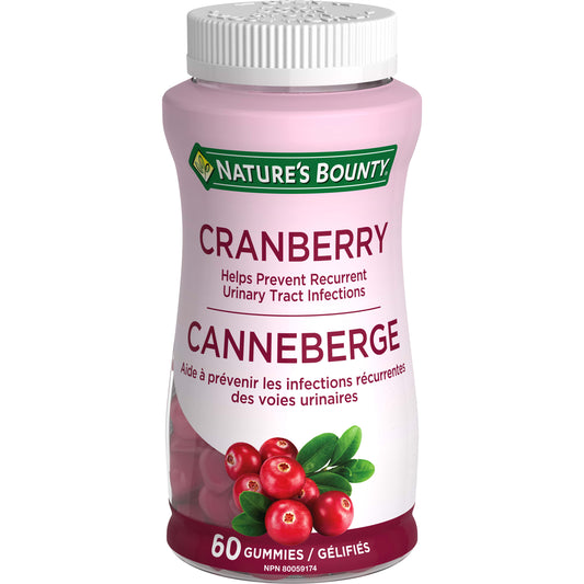 Cranberry Gummies, Prevents Urinary Tract Infections