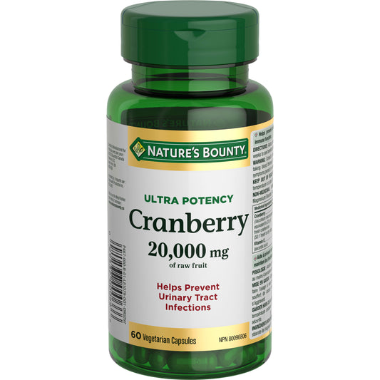 Cranberry, Ultra Potency, 20,000 mg, Capsules