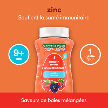 Défense immunitaire POUR ENFANTS avec zinc||FR