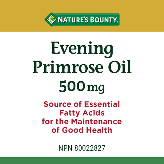 Evening Primrose Oil, Source Of Essential Fatty Acids