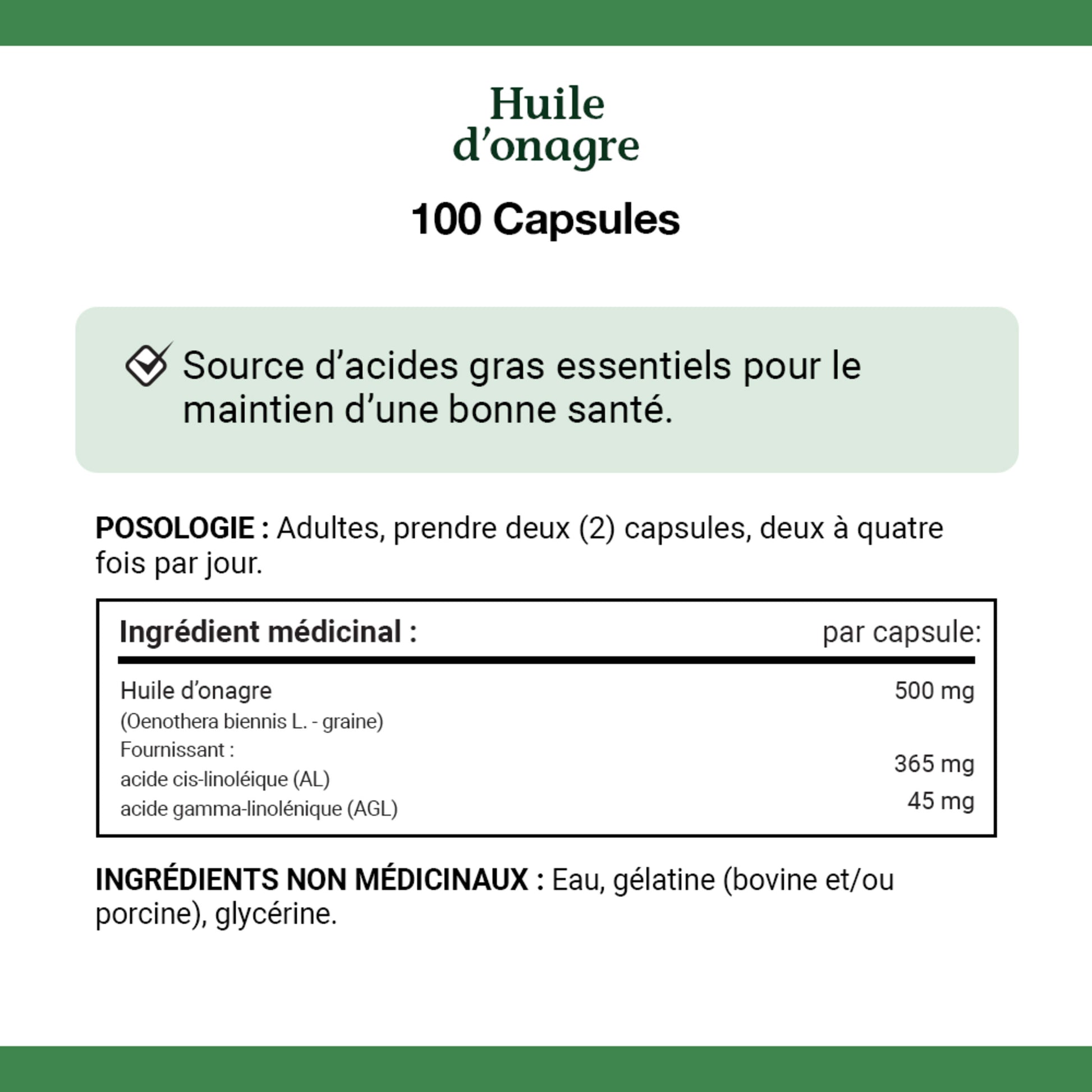 Evening Primrose Oil, Source Of Essential Fatty Acids