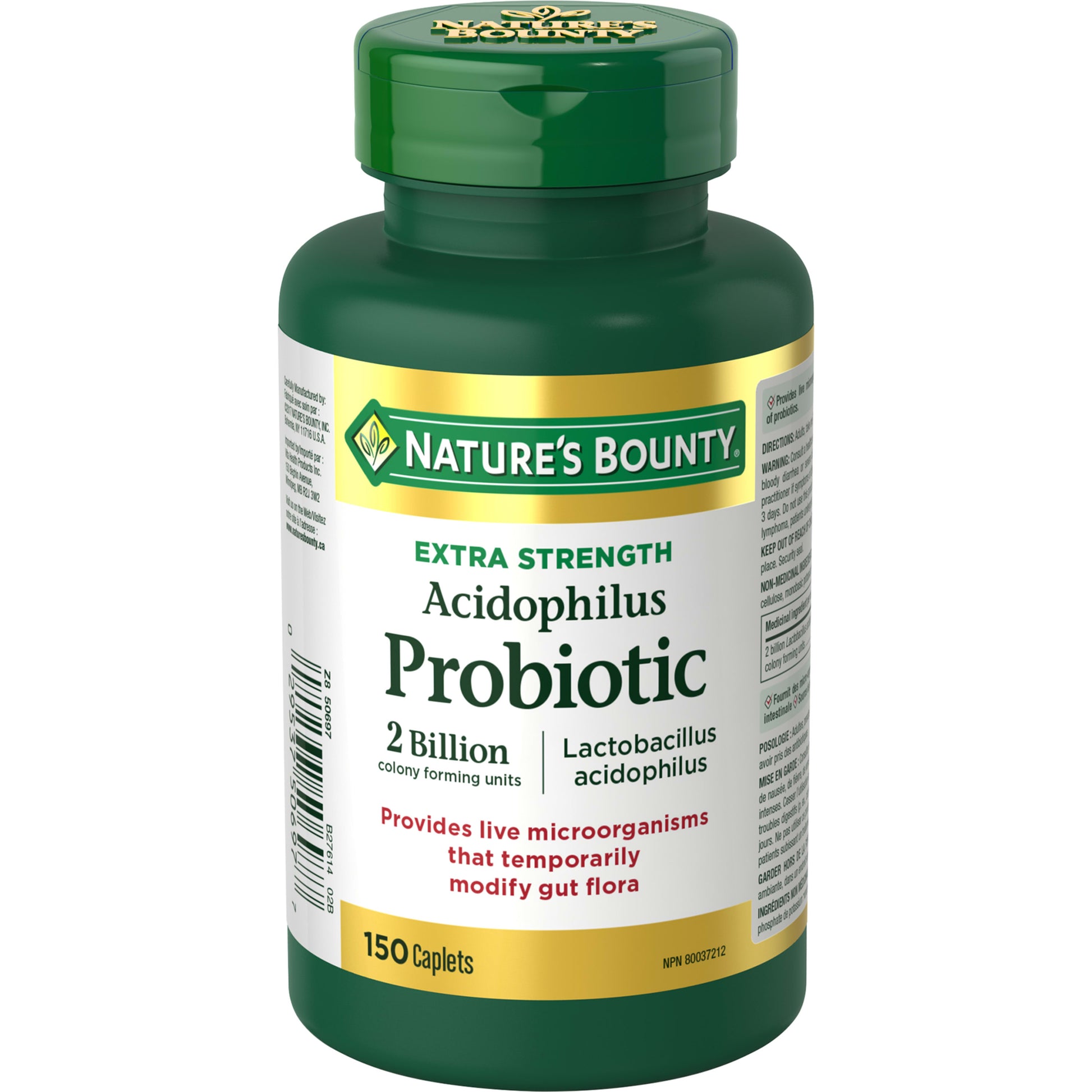 Extra Strength Acidophilus Probiotic, 150 Caplets