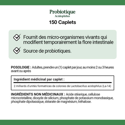 Extra Strength Acidophilus Probiotic, 150 Caplets