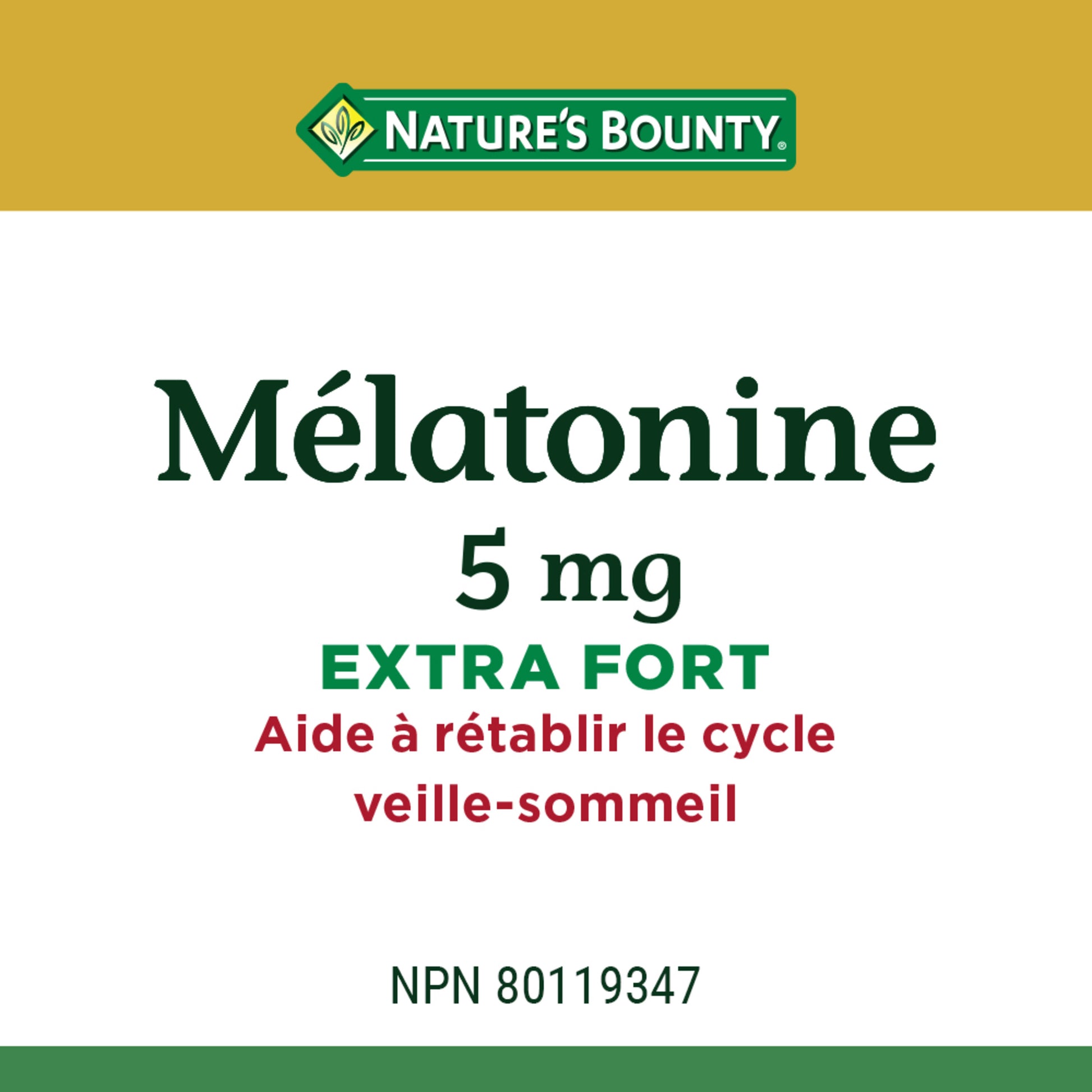 Extra Strength Melatonin 5 mg, 100 Softgels