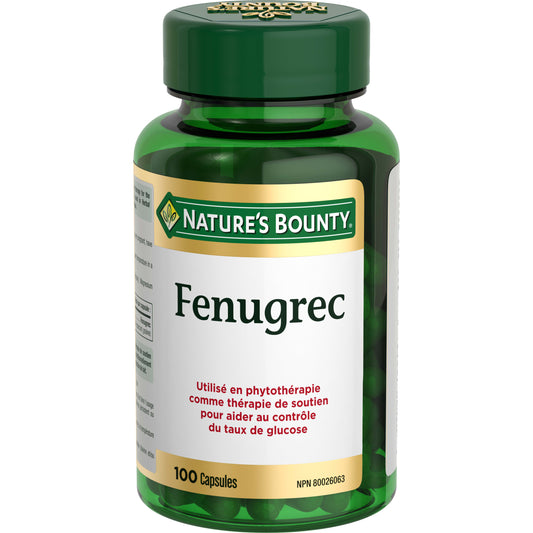 Fenugrec, 610 mg, 100 capsules||FR
