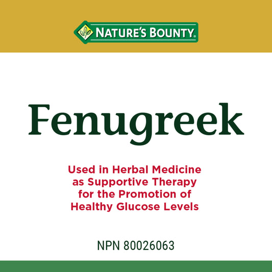 Fenugreek, 610 mg, 100 Capsules