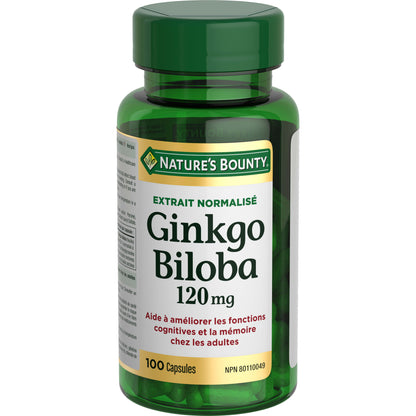 Ginkgo biloba, fonctions cognitives et mémoire||FR