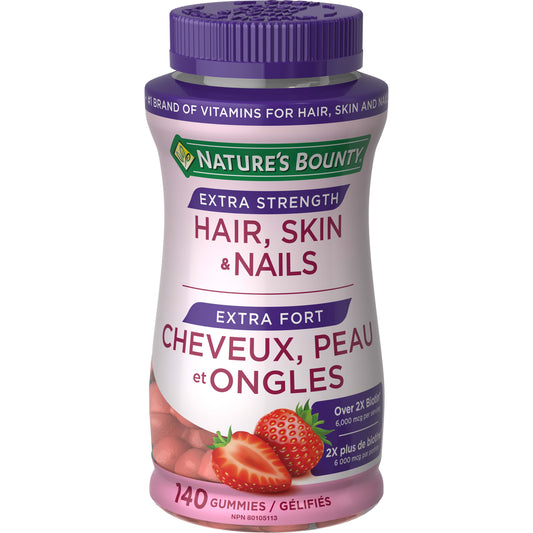 Hair, Skin & Nails, Extra Strength, Gummies