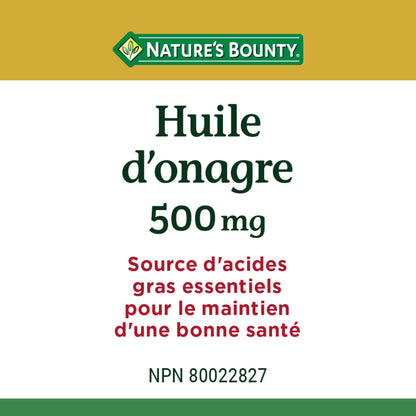 Huile d’onagre, source d’acides gras essentiels||FR