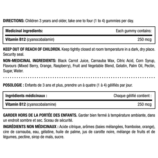 KIDS Daily Grow Well With Vitamin B12