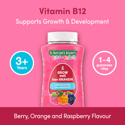 KIDS Daily Grow Well With Vitamin B12