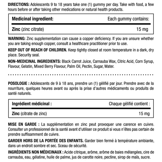 KIDS Immune Defense With Zinc