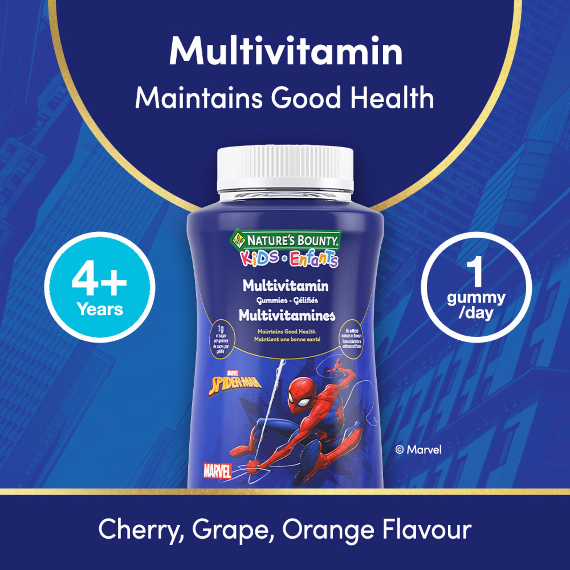 KIDS Multivitamin, Marvel Spider-Man||EN