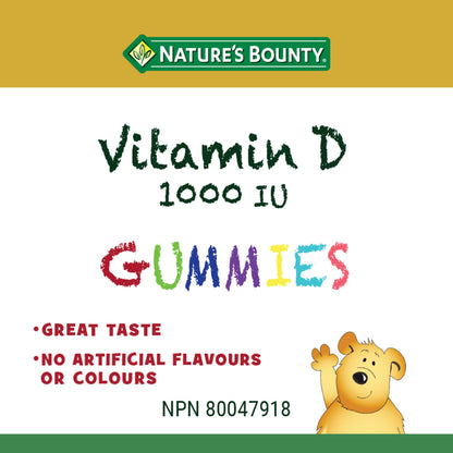 Kids Vitamin D, Supports Immune Function, Gummies