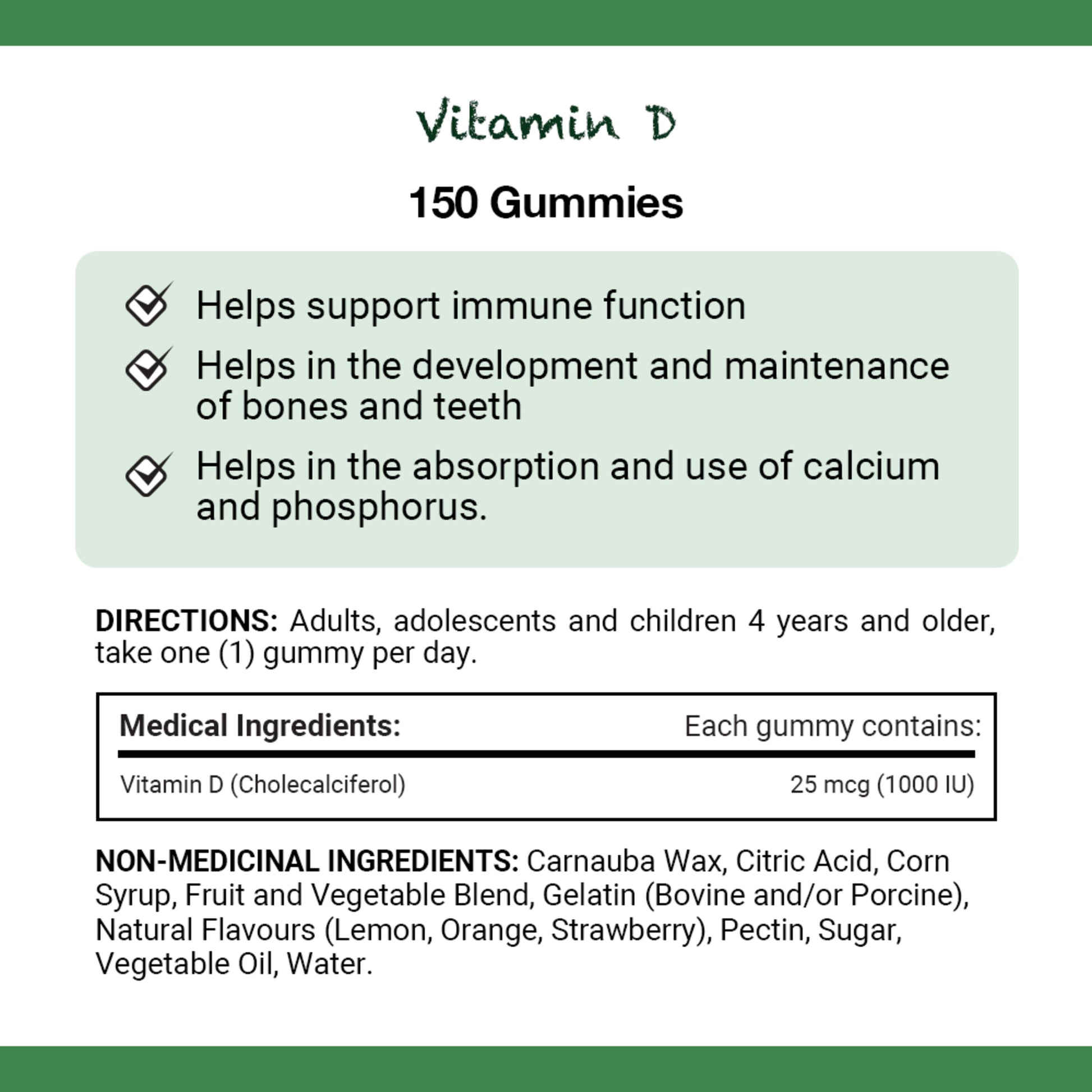 Kids Vitamin D, Supports Immune Function, Gummies