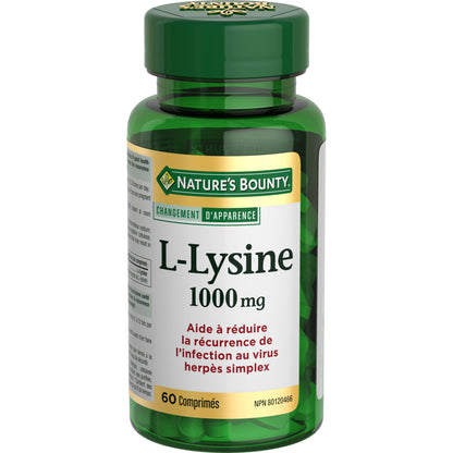 L-Lysine, 1000 mg, 60 Tablets