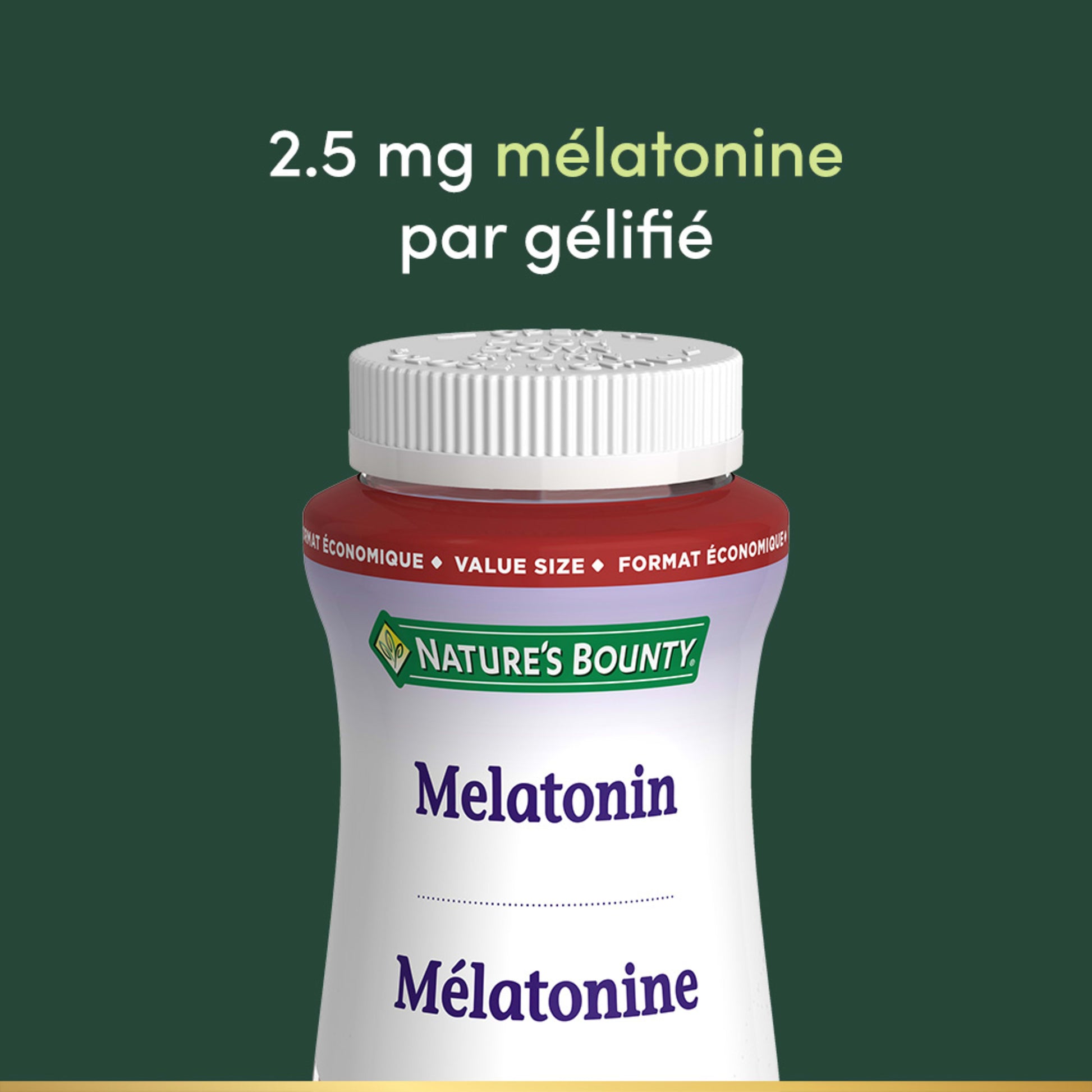 Les gélifiés de mélatonine aident à rétablir le cycle veille-sommeil||FR