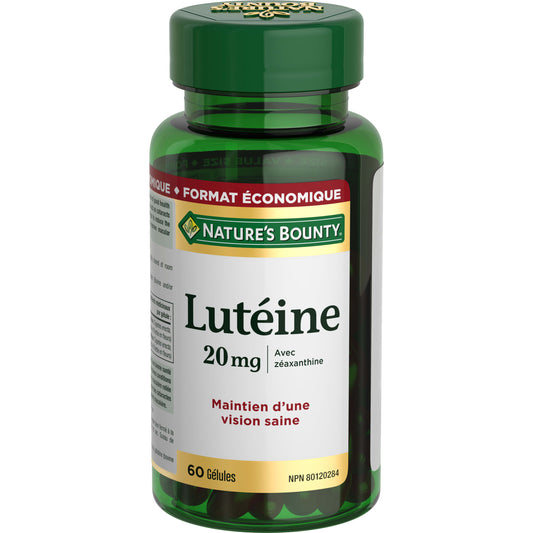 Lutéine, aide à favoriser la santé des yeux||FR