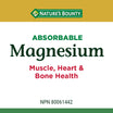 Magnesium, Absorbable, 400 mg, 125 Softgels – Nature's Bounty