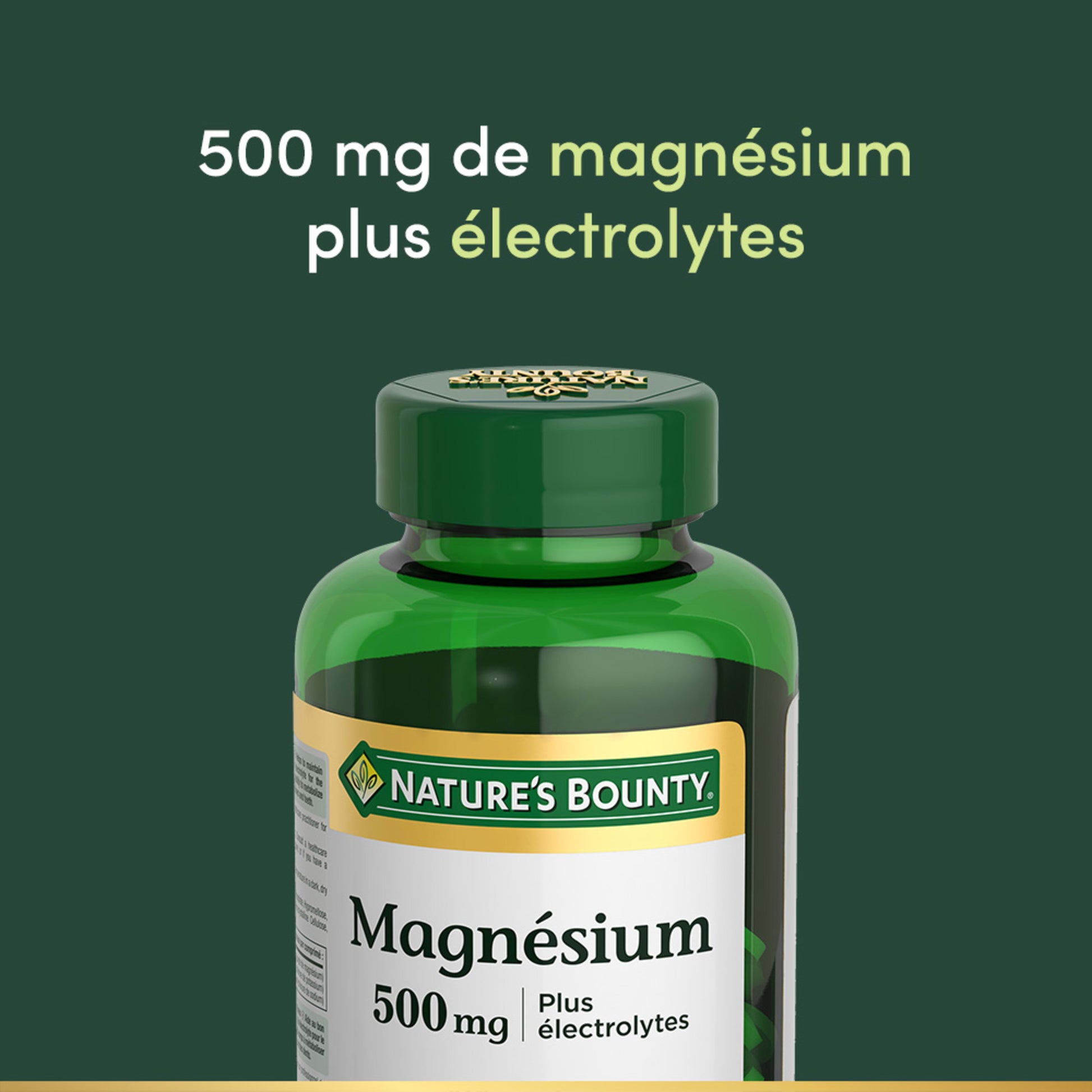 Magnésium plus électrolytes, 500 mg, comprimés||FR
