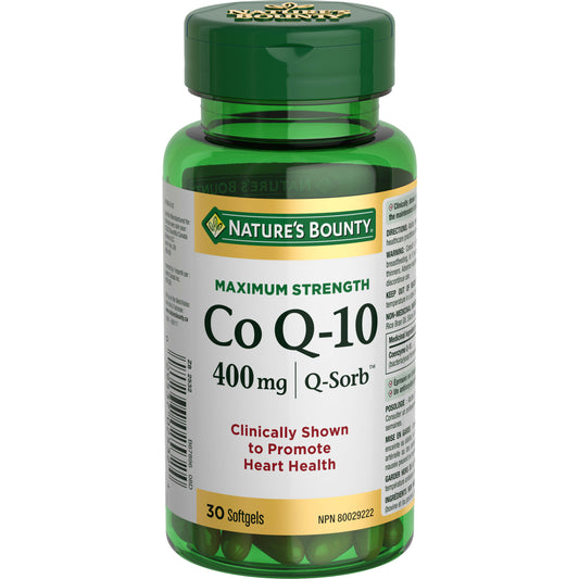 Maximum Strength Co Q-10, 400 mg, 30 Softgels