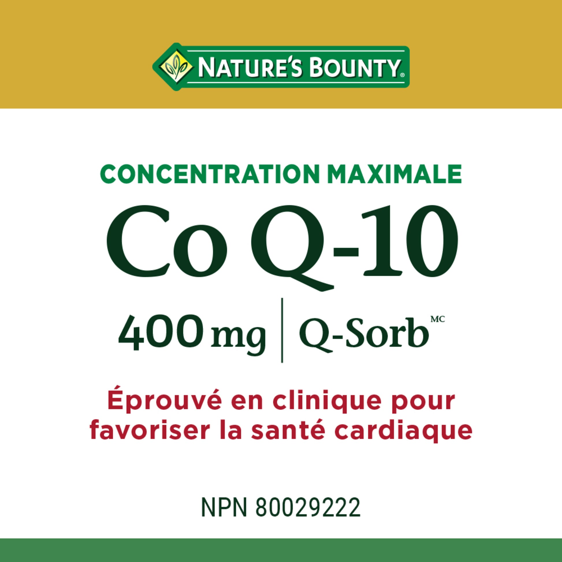 Maximum Strength Co Q-10, 400 mg, 30 Softgels