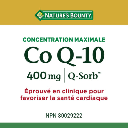 Maximum Strength Co Q-10, 400 mg, 30 Softgels