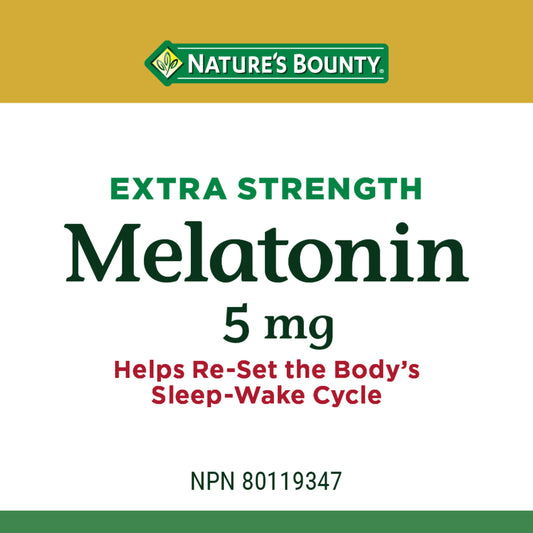 Melatonin, Extra Strength, 5 mg, Softgels