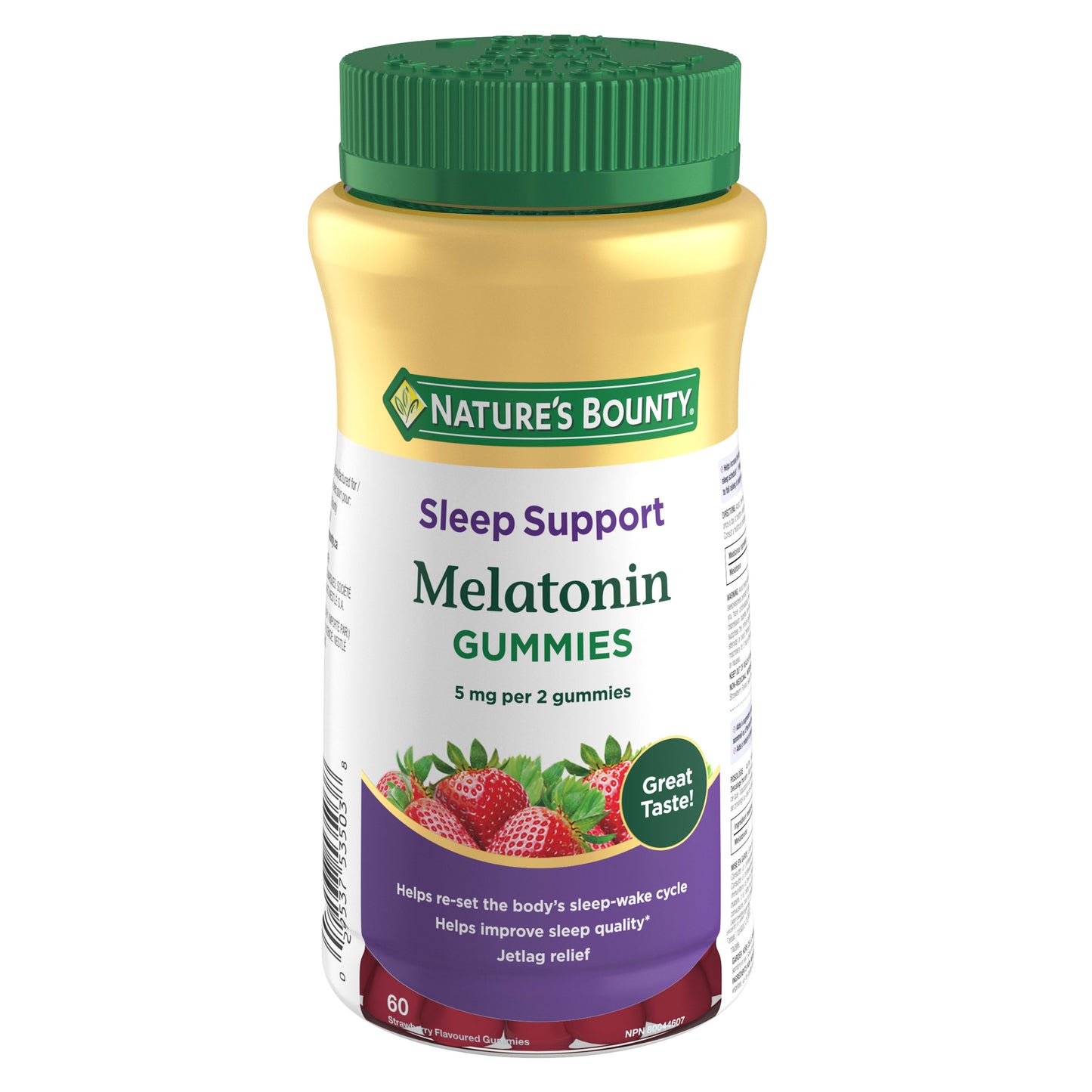 Melatonin Gummies, Helps Reset Sleep-wake Cycle||EN