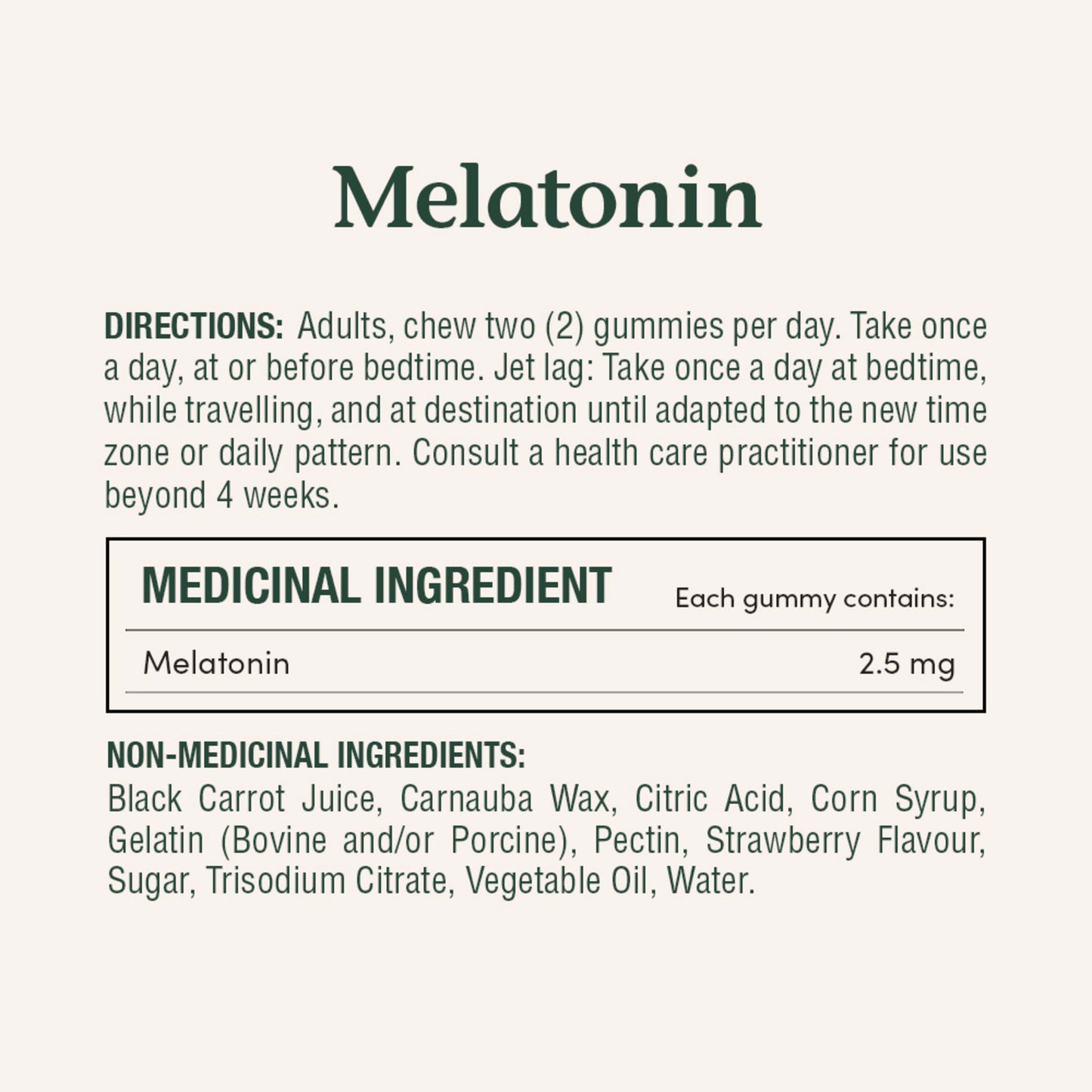Melatonin Gummies, Helps Reset Sleep-wake Cycle