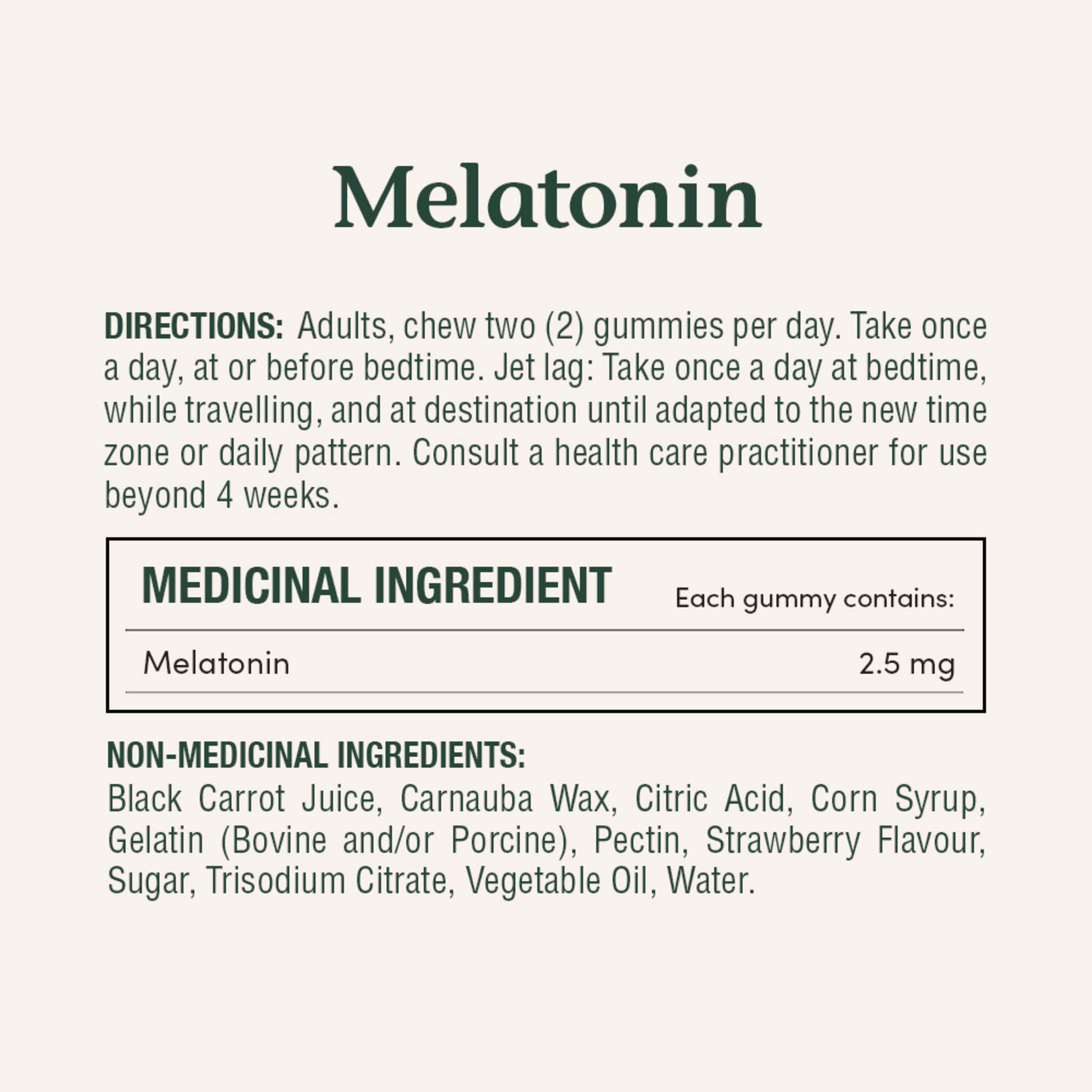 Melatonin Gummies, Helps Reset Sleep-wake Cycle