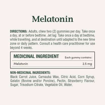 Melatonin Gummies, Helps Reset Sleep-wake Cycle