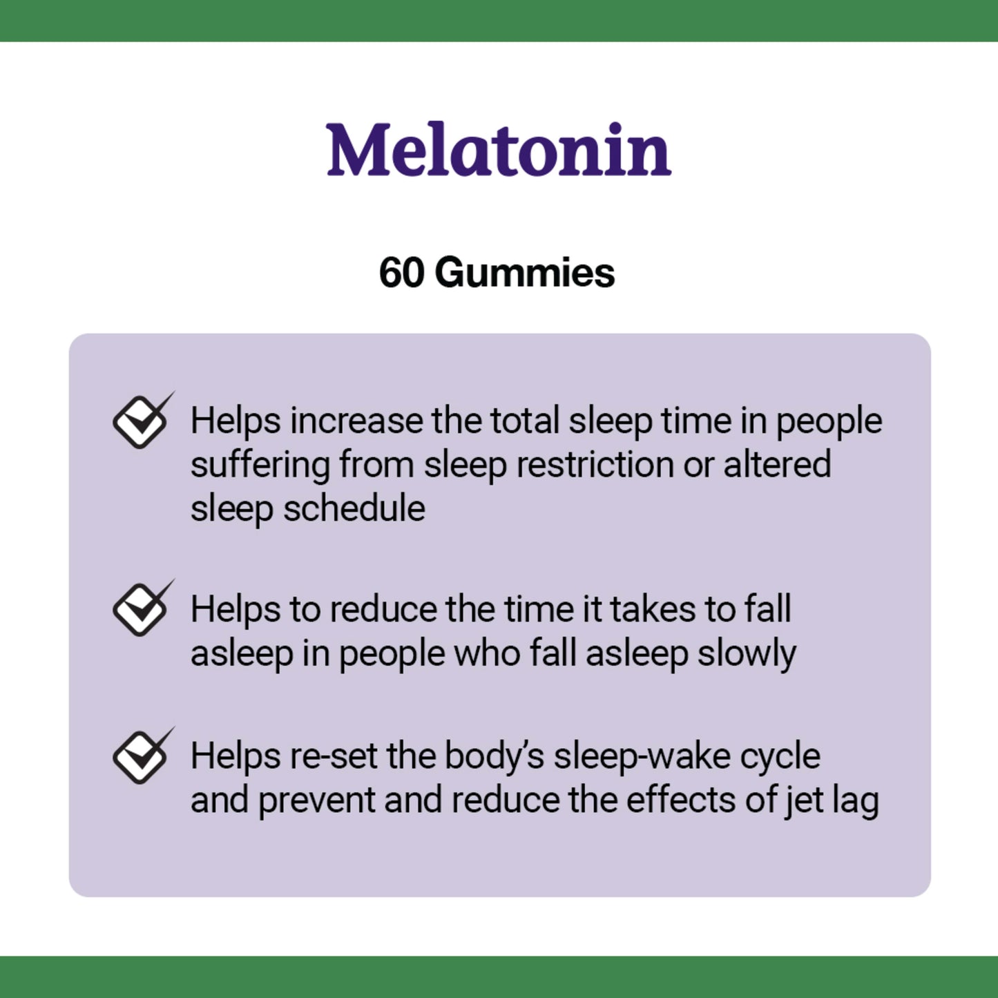 Melatonin Gummies, Helps Reset Sleep-wake Cycle