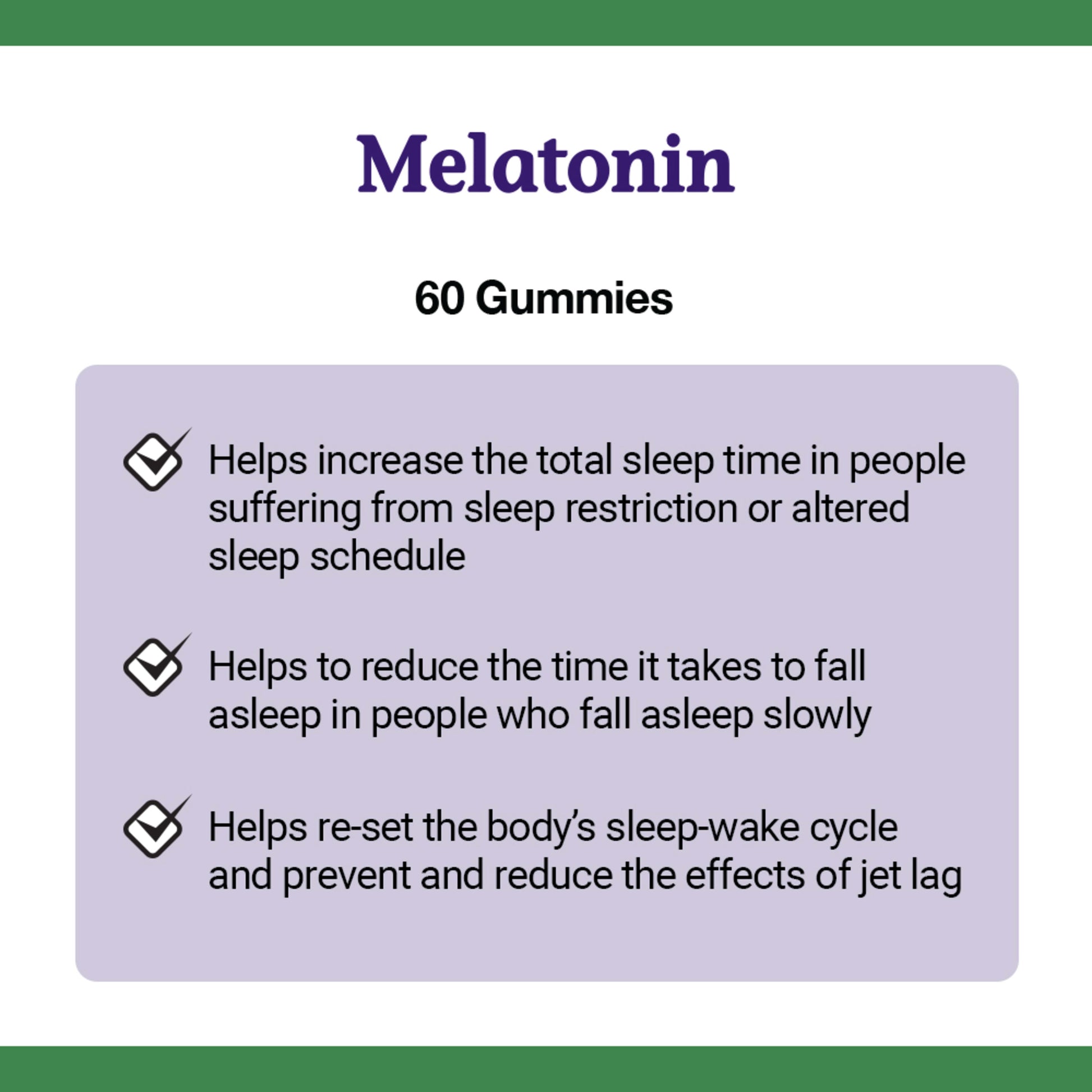 Melatonin Gummies, Helps Reset Sleep-wake Cycle