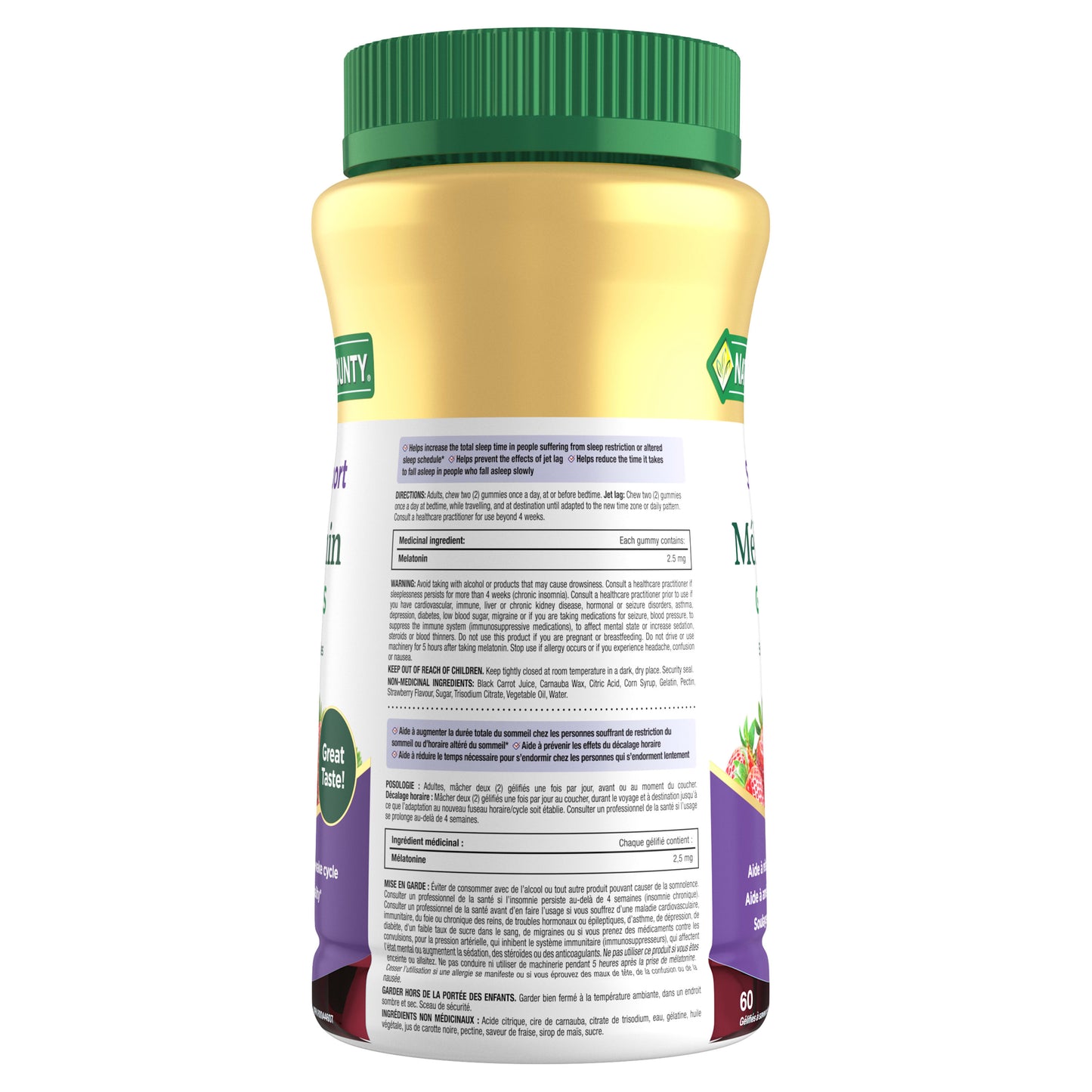 Melatonin Gummies, Helps Reset Sleep-wake Cycle||EN