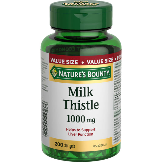 Milk Thistle, 1000 mg, 200 Softgels
