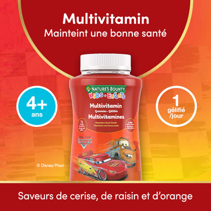 Multivit. ENFANTS Les Bagnoles Disney Pixar||FR