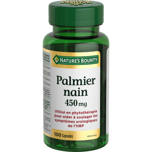 Palmier nain, 450 mg, caps.||FR