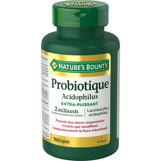 Probiotique Acidophilus extra-fort, 150 caplets||FR