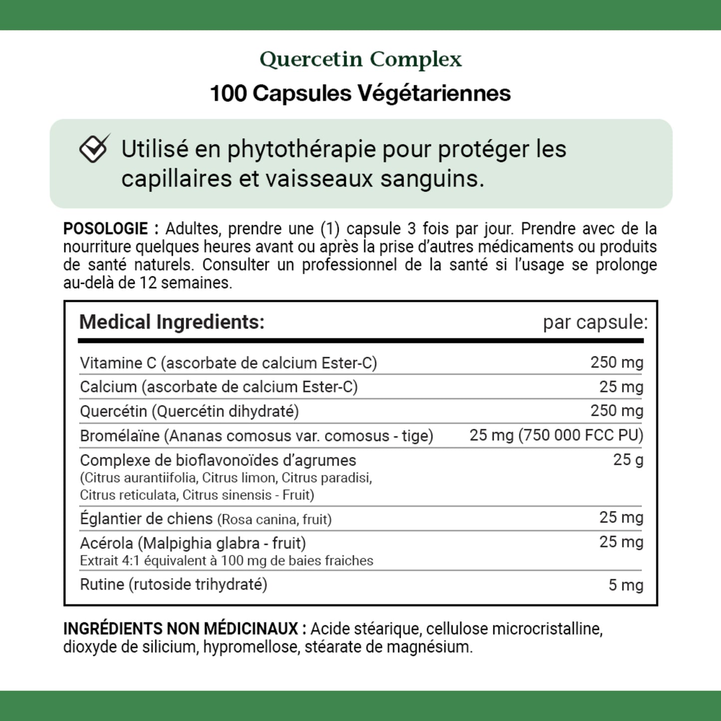 Quercetin Complex, Helps with Immune Function, Capsules