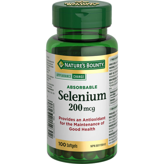 Selenium, Absorbable, 200 mcg, Antioxidant