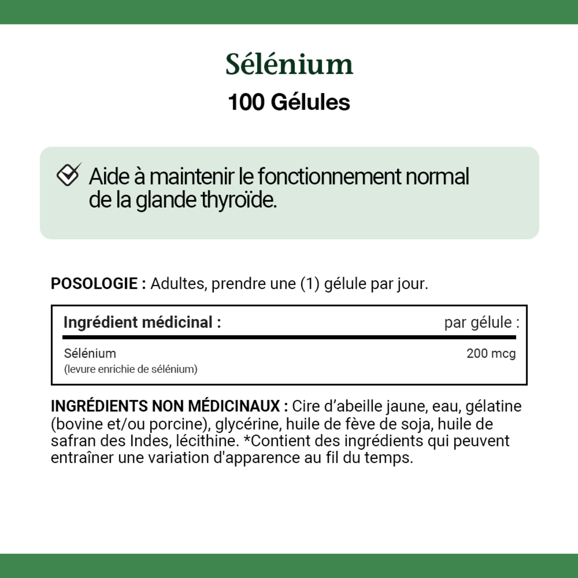 Selenium, Absorbable, 200 mcg, Antioxidant