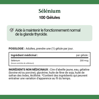 Selenium, Absorbable, 200 mcg, Antioxidant